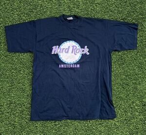 vintage hard rock cafe amsterdam shirt